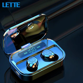 

M7s TWS Wireless Bluetooth Earphone LED Power Display Bluetooth 5.0 HIFI Noise Cancell Sport Earbuds 1500mAh Charging Box