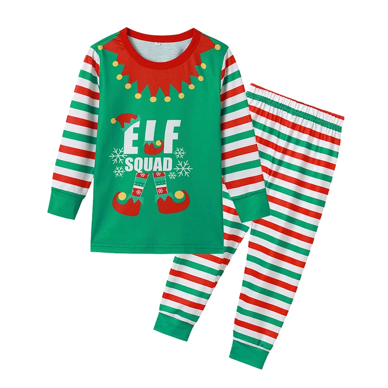 Рождество Семейные комплекты для папы мамы Детские пижамы Пижамный набор