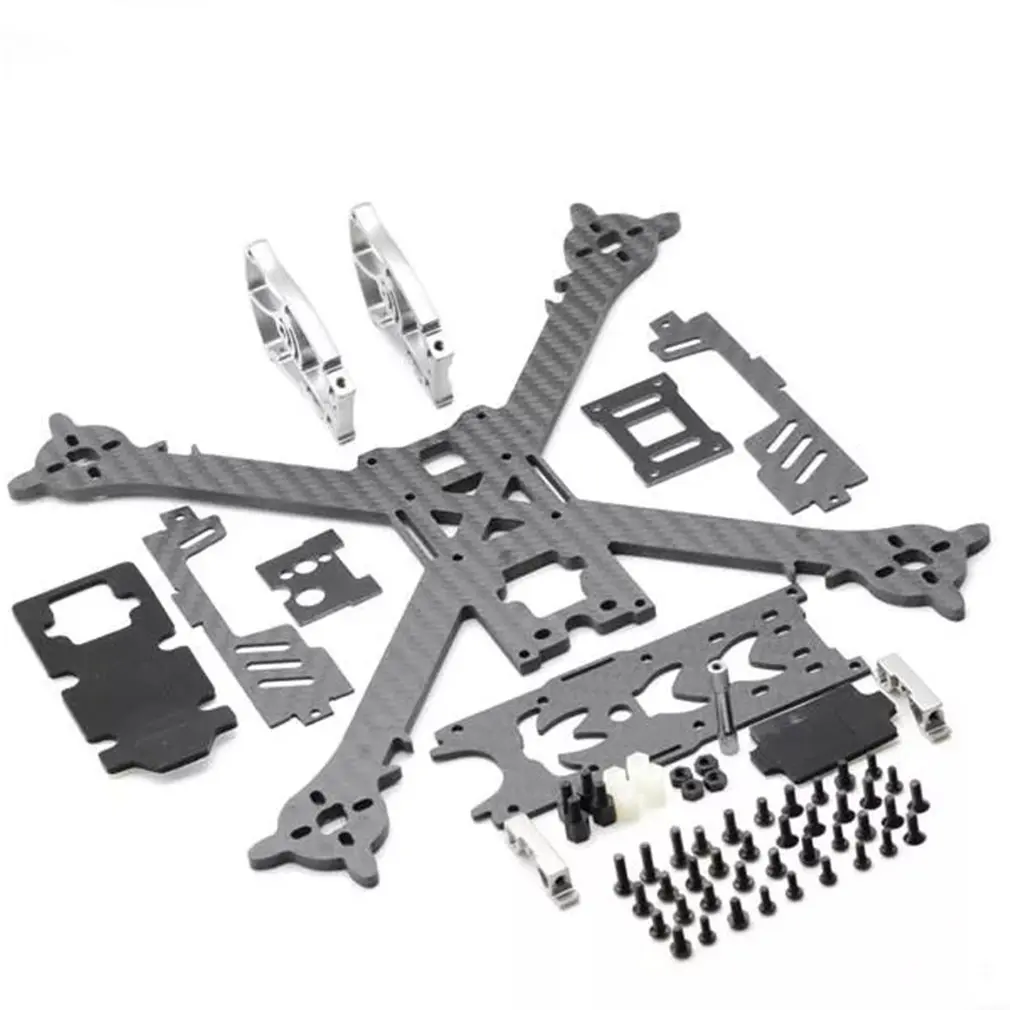 

SZ245 245mm Wheelbase 4mm Arm Carbon Fiber X Type FPV Racing Frame Kit for RC Models DIY Drone Multirotor Spare Set