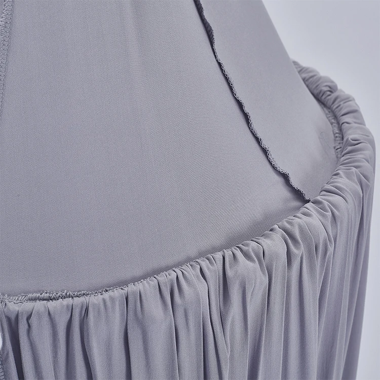 Cotton Baby Room Decoration Balls Mosquito Net Kids Bed Curtain Canopy Round Crib Netting Tent Photography Props Baldachin 245cm