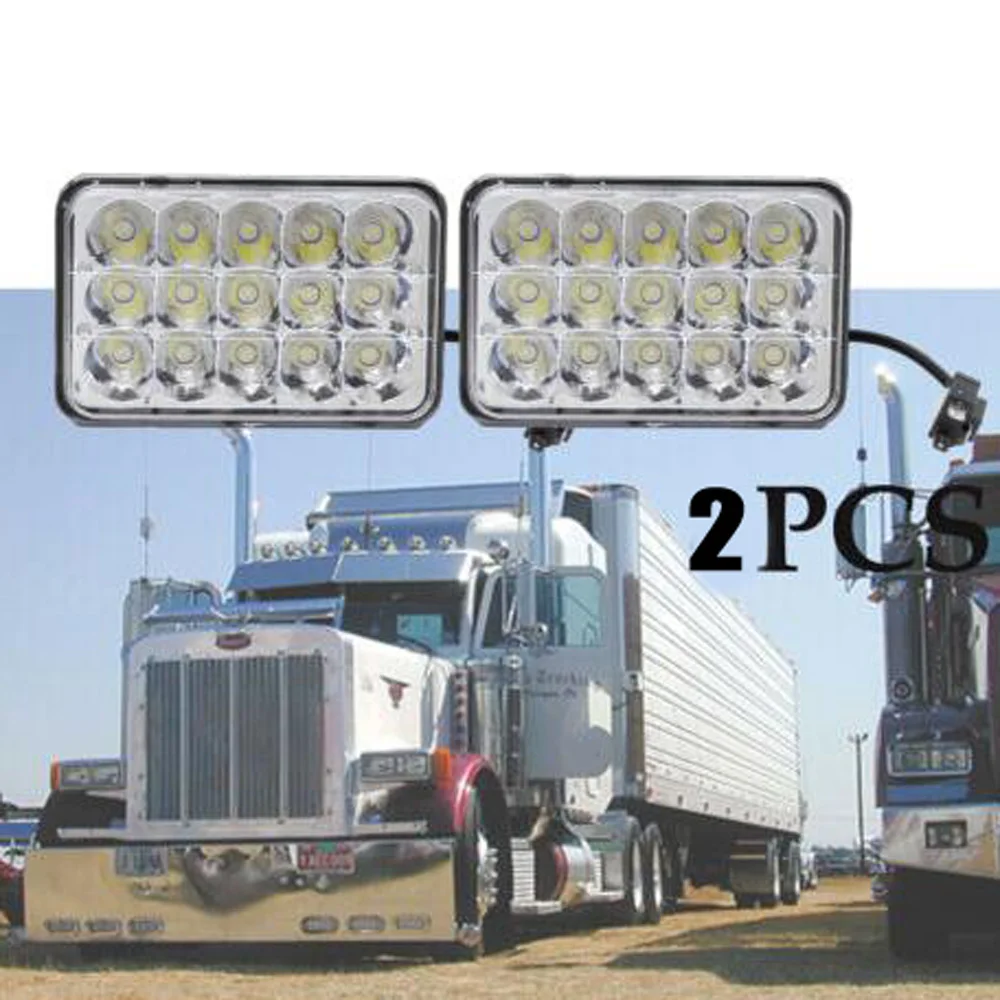 

45w Car Vehicle Automobile LED Light Truck Headlights SUV Modified Ceiling Light