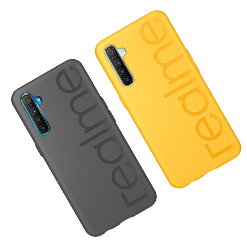 Чехол realme x2 PU+ TPU устойчивый к царапинам дизайн для камеры, экран эскорт анти-падение 3D горячий процесс прессования для realme 2