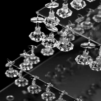 

4 Layers Square Acrylic Cake Bracket Dessert Rack Display Stand Wedding Festival Espositore Per Dolci