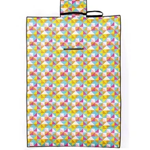 Одеяло для пикника на открытом воздухе, очень большой водонепроницаемый переносной пляжный коврик для кемпинга, пеших прогулок, фестивалей, пляжа, желтого цвета