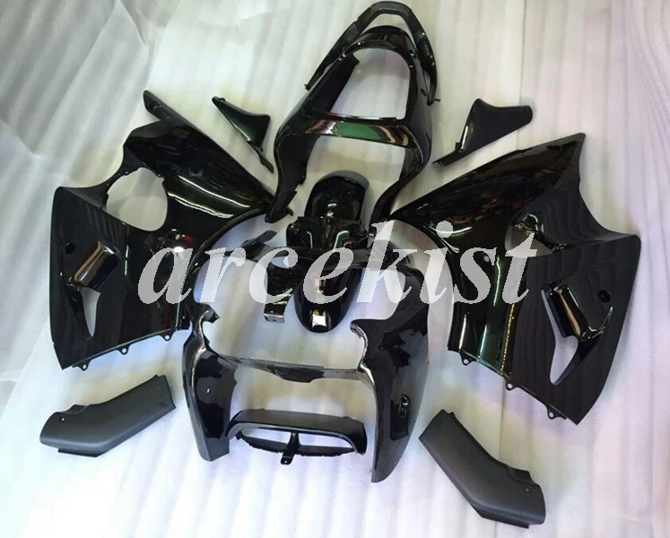 

New ABS Injection Mold Motorcycle Fairings Kit Fit For Kawasaki Ninja ZX-6R 636 2000 2001 2002 00 01 02 body set Black