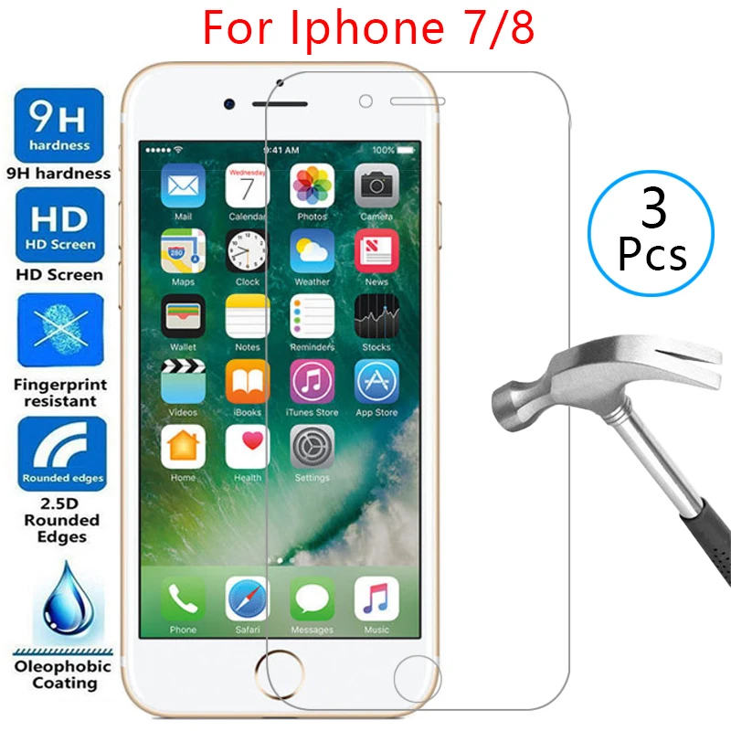 Защитный чехол для iphone 7 8 закаленное стекло 360 |
