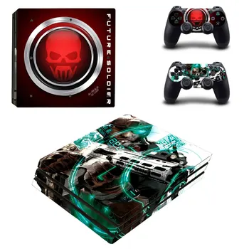 

Tom Clancy's Ghost Recon Style Skin Sticker for PS4 Pro Console And Controllers Decal Vinyl Skins Cover Style 0431