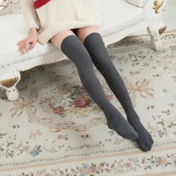 

Plus Size Hosiery Women Sexy Thigh High Stockings Cotton Medias De Mujer Nylon Pantyhose Female Erotic Lingerie