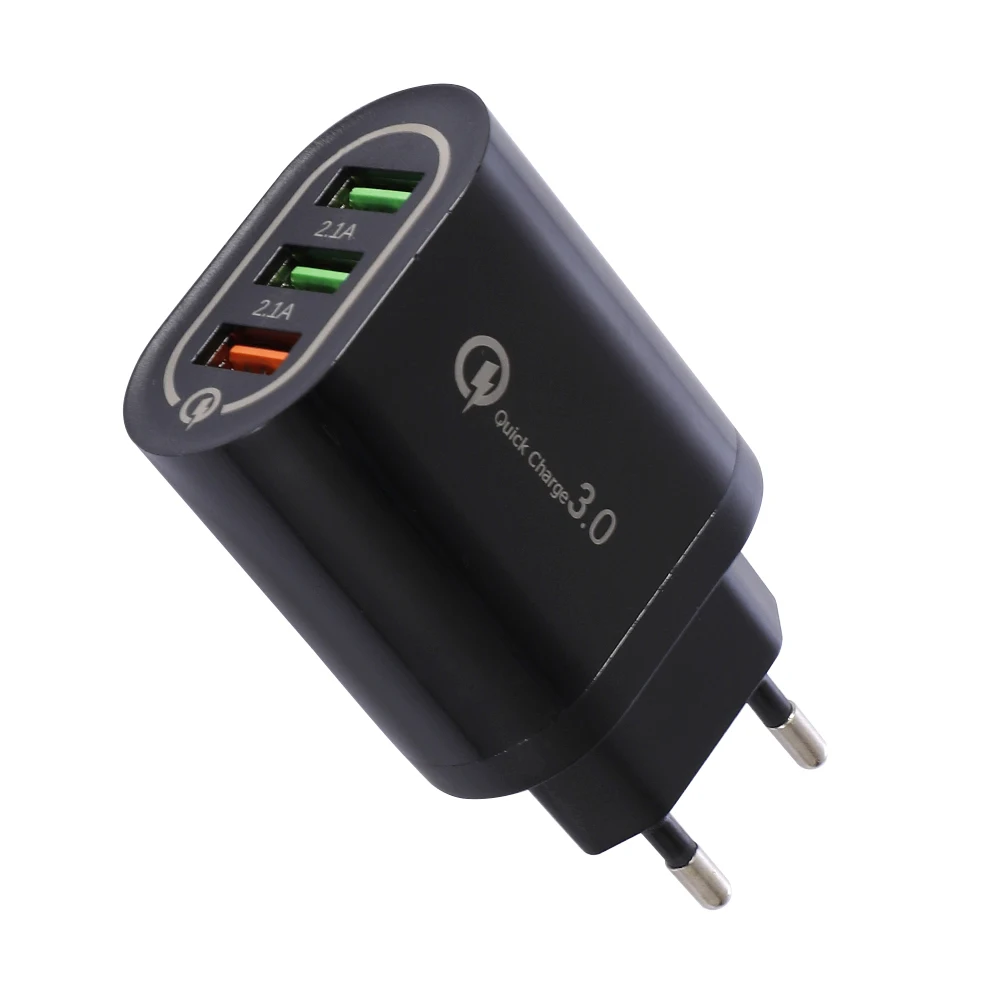 2.4A QC3.0 18 Вт QC 3,0 4,0 быстрое зарядное устройство USB портативное зарядное устройство для мобильного телефона IPhone samsung Xiaomi huawei