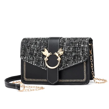 

2020 Patchwork Female Handbag Luxury Brand Design Lady's Small Bag Purses and Handbag Shoulder Crossbody Bags Women's Handbag