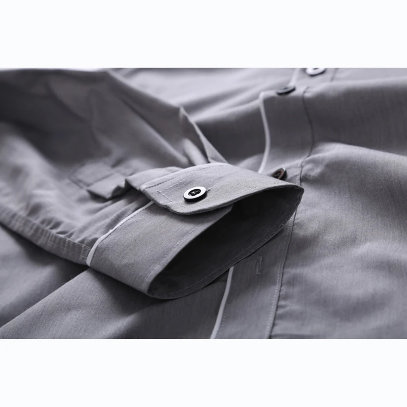 Весна Осень рубашка Мужская модная одежда рубашка Slim Fit с длинным рукавом мужская повседневная рубашка Camisa черная X823