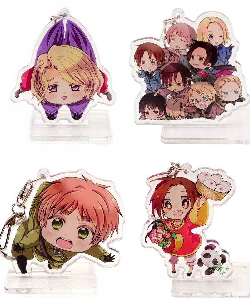 APH Axis Powers Hetalia Country Cat keychain Anime Collection Cosplay Gift 