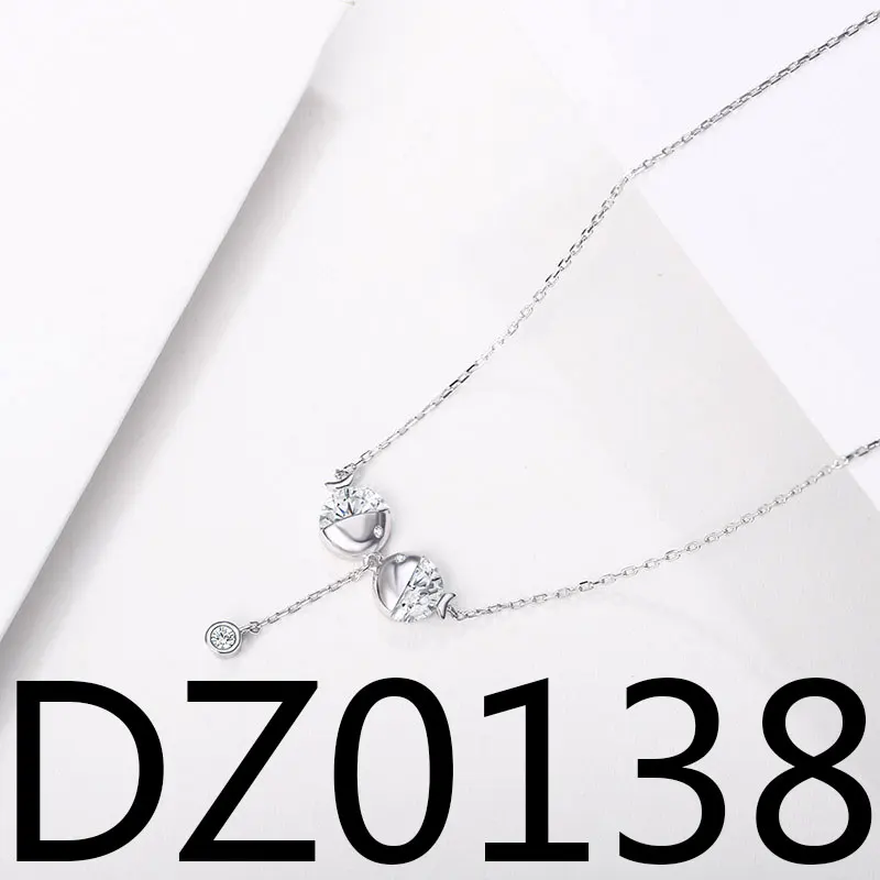TS-DZ010 Toss Bear, Стерлинговое Серебро, копия ювелирных изделий, испанский медведь, версия ювелирных изделий, женское модное ожерелье, Подвеска для женщин, ювелирное изделие - Цвет камня: DZ0138-814984590