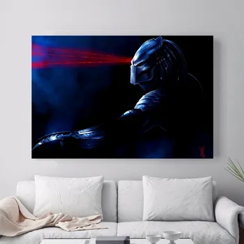 

Predator Movie Figure Artwork Canvas Art Print Painting Poster Wall Pictures For new Year gifts Decor Home Decoration No Frame