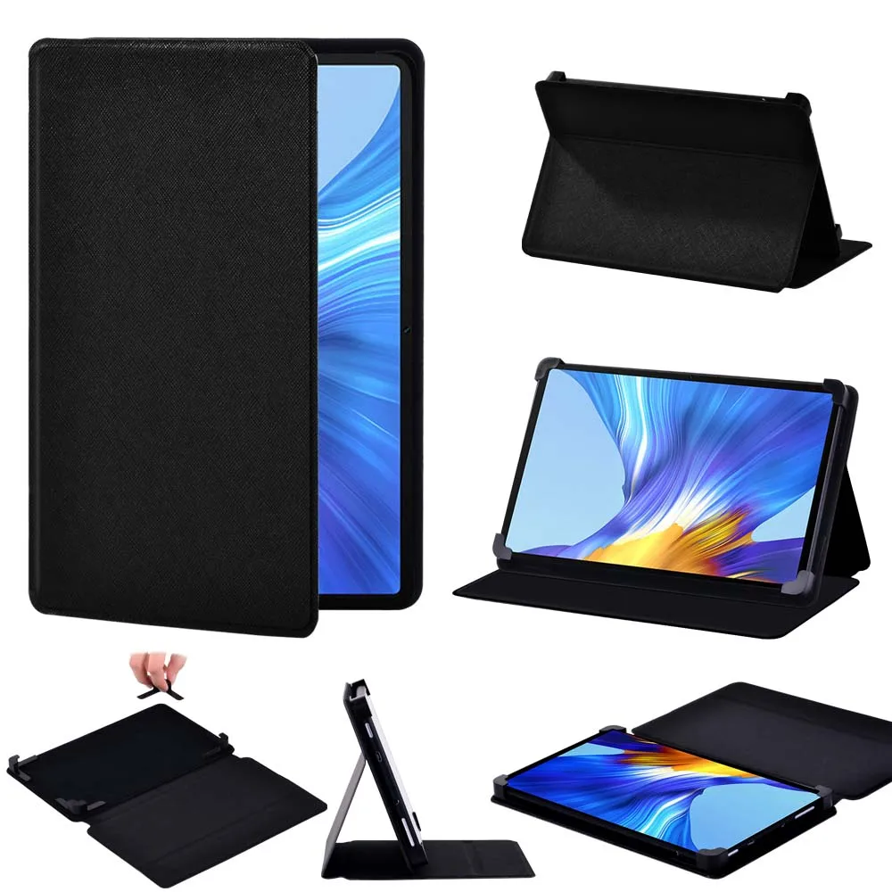 

Tablet Case for Huawei MatePad 10.4" 10.8"/Pro 10.8"/T8/Honor V6/Enjoy Tablet 2 Leather Folding Stand Cover Case + Free Stylus
