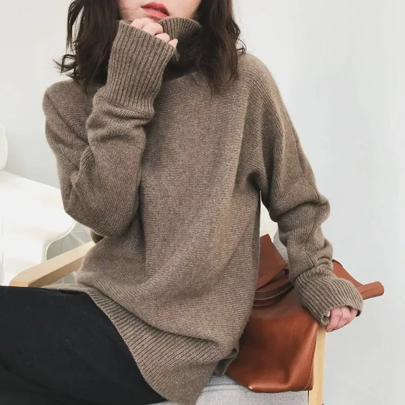 2020 Winter New Turtleneck 100% Cashmere And Wool
