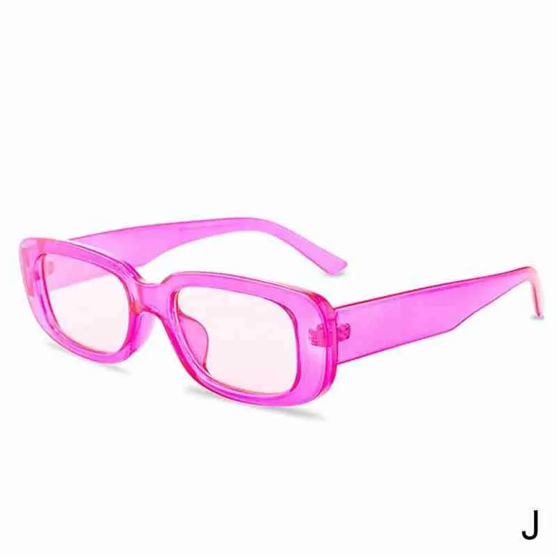 Vintage Small Rectangle Sunglasses Designer Square Shades For Women_voghion.com