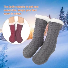 1 Pair Winter Warm Ankle Protection Sock Soft Breathable Lightweight High Elasticity Wear Resistant Sweatfree Health Care Socks