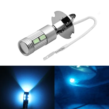

1 pcs High Power Super Bright H1 LED Bulbs H3 10-SMD 5630 Car LED Fog Lights Turn Signal Driving Light Red White Amber D45