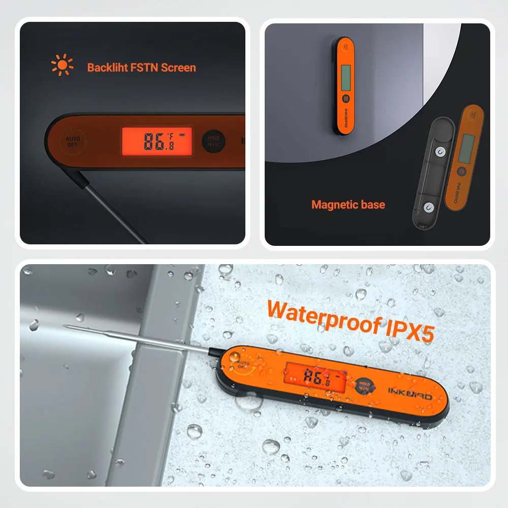 Bluetooth Grill Thermometer Wireless  Wireless Digital Bbq Thermomete -  Pro02 - Aliexpress