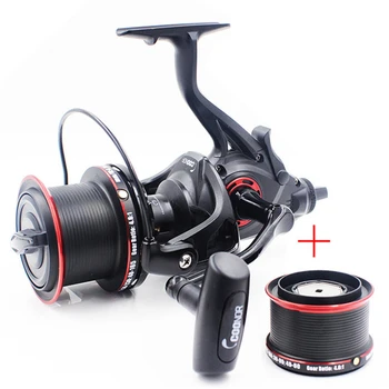 

Long-Distance Throwing Wheel 9000+8000 All-Metal Double-Wire Cup Fishing Wheel Double Drain Carp Wheel