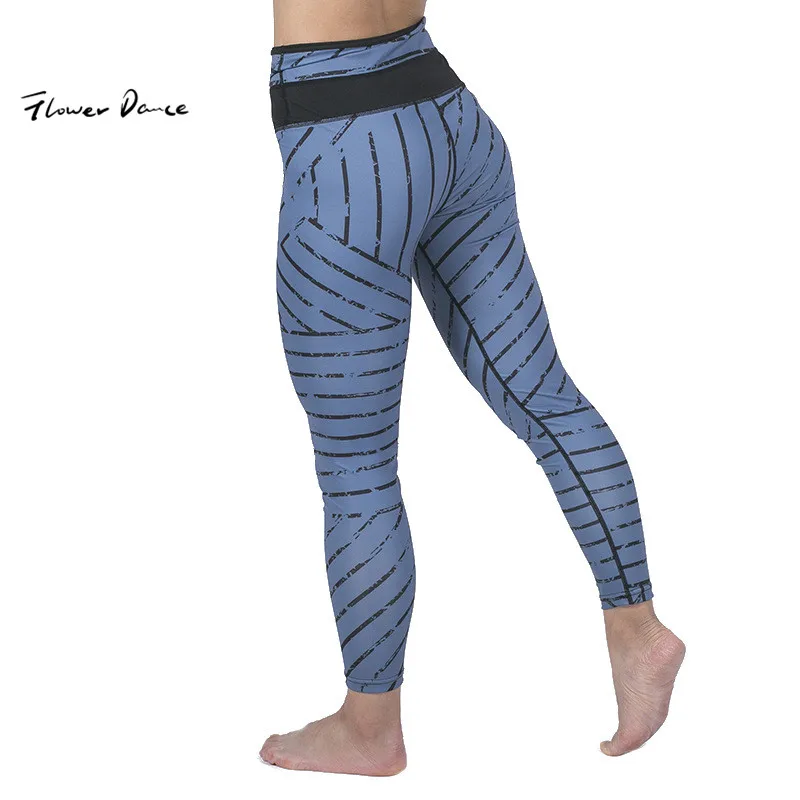 

FlowerDance Quick Drying Yoga Pants Push Up Leggings leggings Sport Women Fitness Tight Trouser Professional Running butt lift