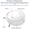 APP Control Sweeping Vacuum Mopping 3-In-1 Robot Auto Obstacle Avoidance One Key Start 100Mins Long Life Smart Sweeping Robot 4