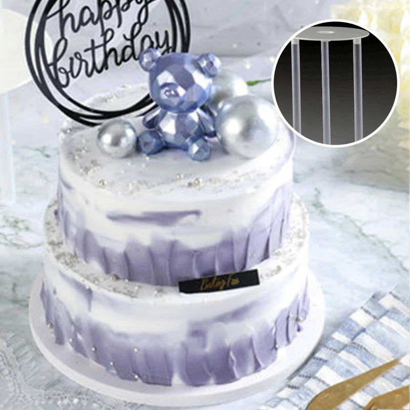 YOMDID Multi-layer Cake Support Frame Practical Cake Stands Round Dessert Support Spacer Piling Bracket Kitchen DIY Cake Tool