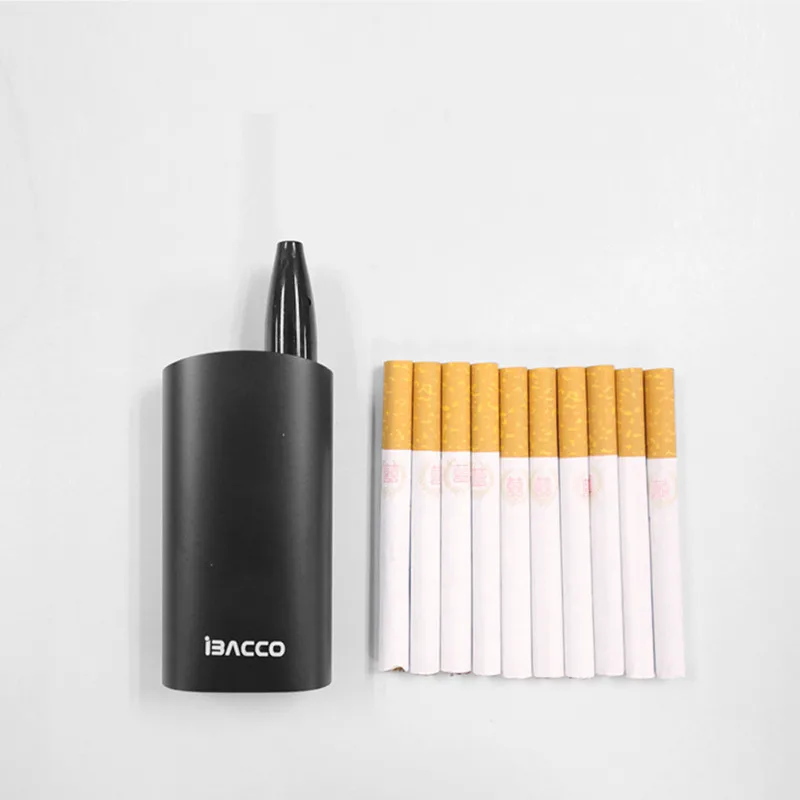 1 шт., 2600 мАч, IBacco 2,0, электронная сигарета, не сжигающая тепло, IBacco, испаритель, комплект для разогрева, настоящая сигарета, тепло, не горит