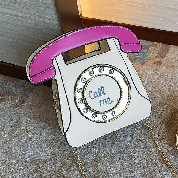 BEAU-Phone Женская Ретро сумка через плечо из искусственной кожи клатч кошелек на цепочке