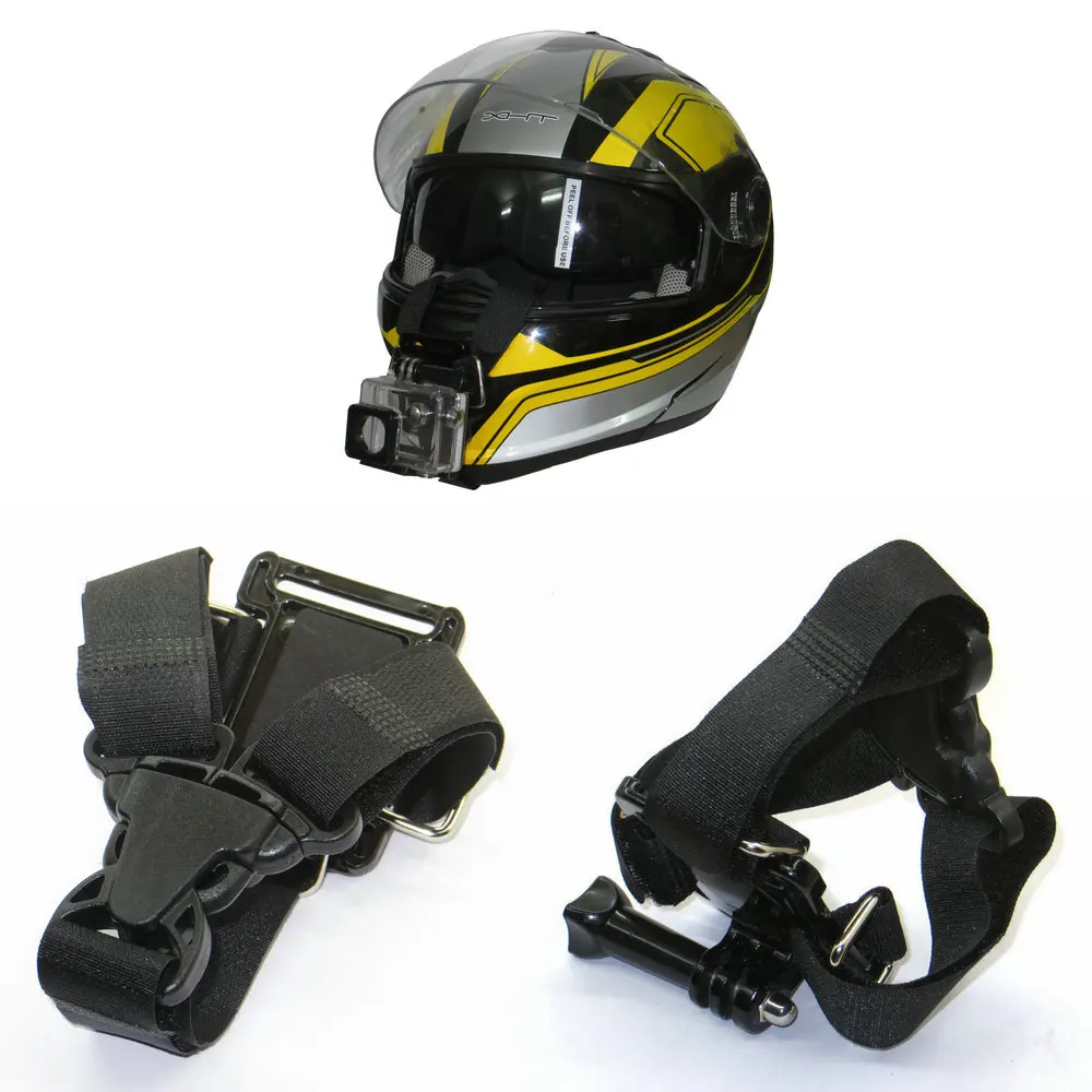 

Motorcycle Full Face Helmet Chin Mount for all GoPro Hero SJCAM Action Camera