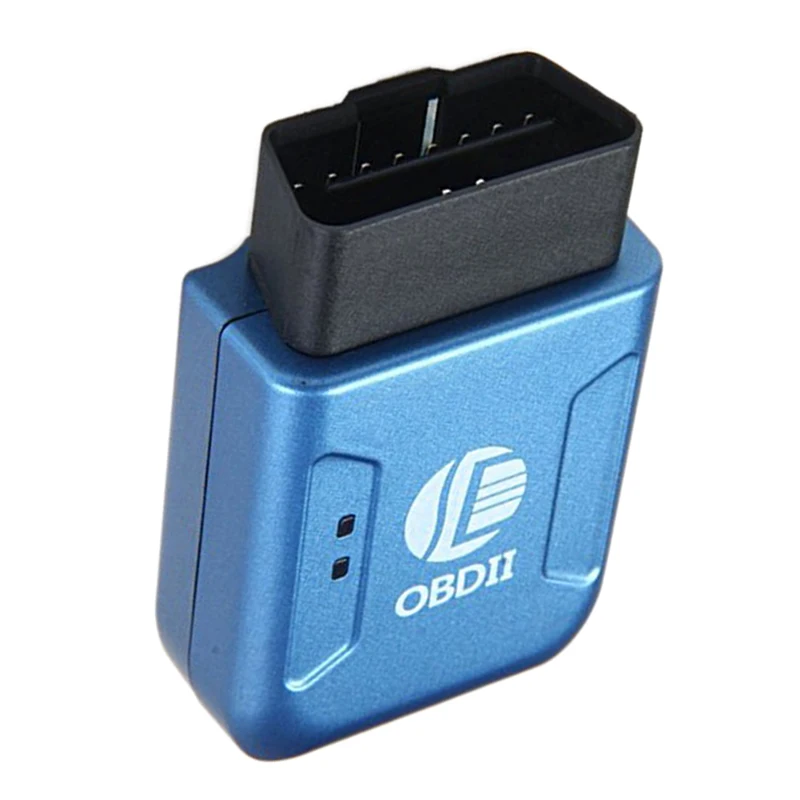 OBD II gps трекер-OBD II gps трекер локатор Карманный спутниковый безопасности GSM GPRS SIM SOS(синий