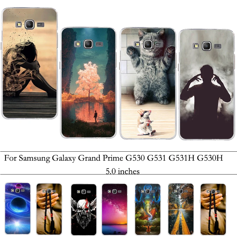 Case For Samsung Galaxy Grand Prime G530 Cover Funda Soft TPU Silicon Back G531 Housing Coque | Мобильные телефоны и