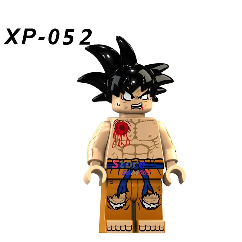 Один строительный конструктор Dragon Ball Z Goku Gotenks Torankusu Tien Shinhan Android 18 лазурит Коллекция игрушек для детей - Цвет: XP052