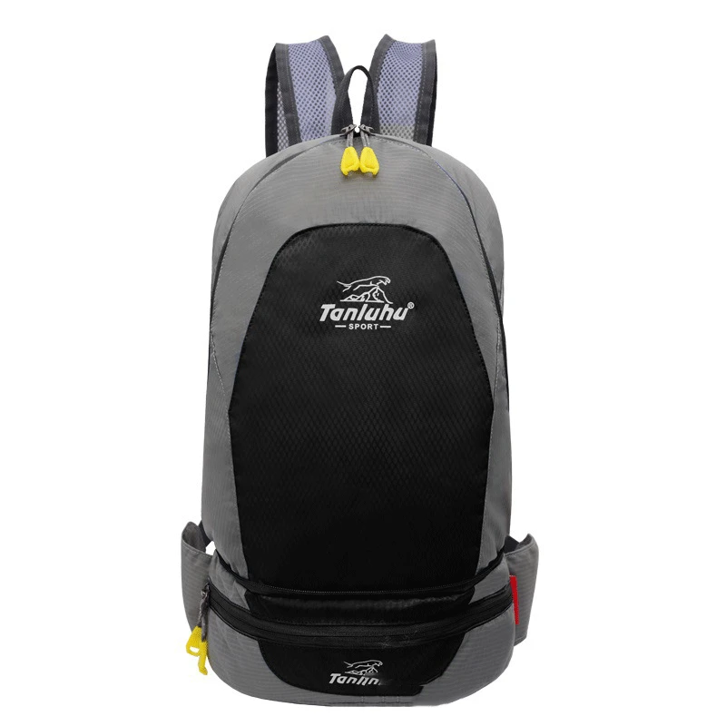 Outdoor Sports Backpack Light Weight Waterproof Travel Hiking Bag Storage Adjustable Belt Camping Foldable Portable Waist Bags