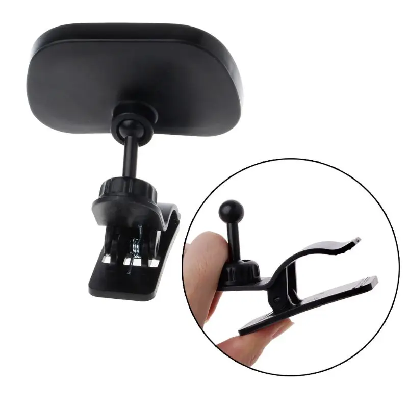 Car Baby Mirror Car View Back Seat WindshieldSuction Cup Clip Adjustable Facing Rear Ward Infant Care Kids Safety Monitor Round