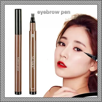 

2020 Waterproof Tattoo Eyebrow Pencil Cosmetic Natural Looking Eyebrow Pen Eyeliner Long-lasting Sweatproof Eyebrow Makeup TSLM1