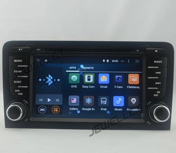Sale Octa core IPS screen  Android 9.0 Car DVD GPS radio Navigation for Audi A3 S3 2003-2013 with 4G/Wifi DVR OBD mirror link 1080P 5
