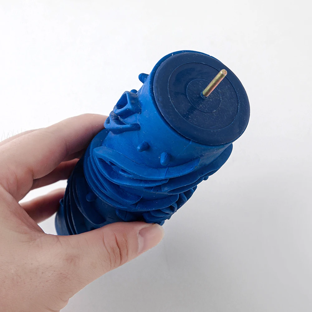 Мягкая резиновая Кисть для нанесения краски с цветочным узором DIY