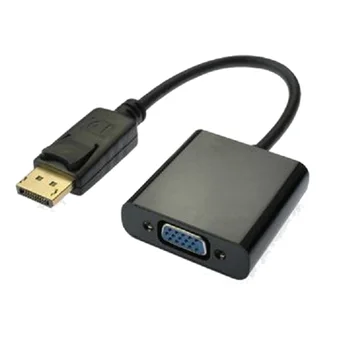 

DisplayPort (DP) to VGA Adapter, 5 Pack, Gold-Plated Display Port Male to Female Compatible with Computer, Desktop, PC