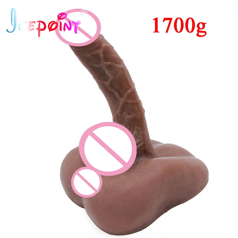 1700g Men Gay Ass Dildo Adult Sex Toy For Men Anal Penis Pocket Fake Pussy Male Masturbator Blowjob 18+ Male Sex Toy Real Pussy