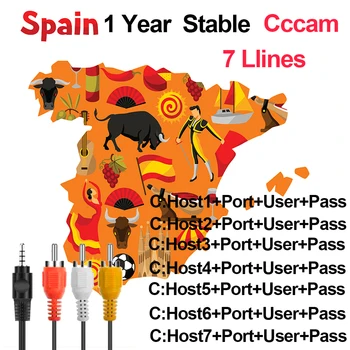 

Cccam Europa Server For 1 Year Europe Spain Portugal France DVB-S2 Freesat V7,V7S V9 ,V8 Super,V8 NOVA Satellite receiver