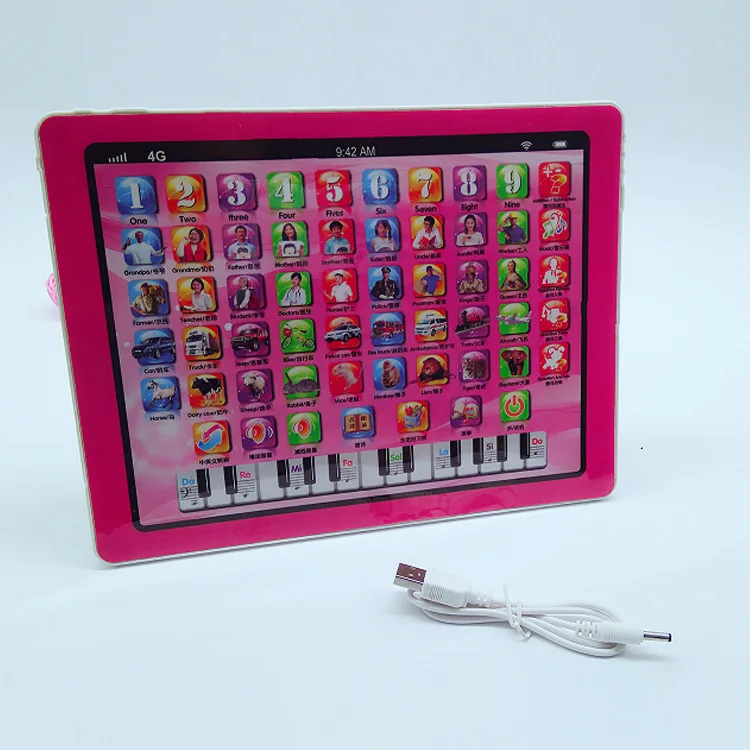 

Upgraded iPad Early Learning Story Machine Chinese Translation Learning Chargeable Tablet Children'S Educational Double Once Gif