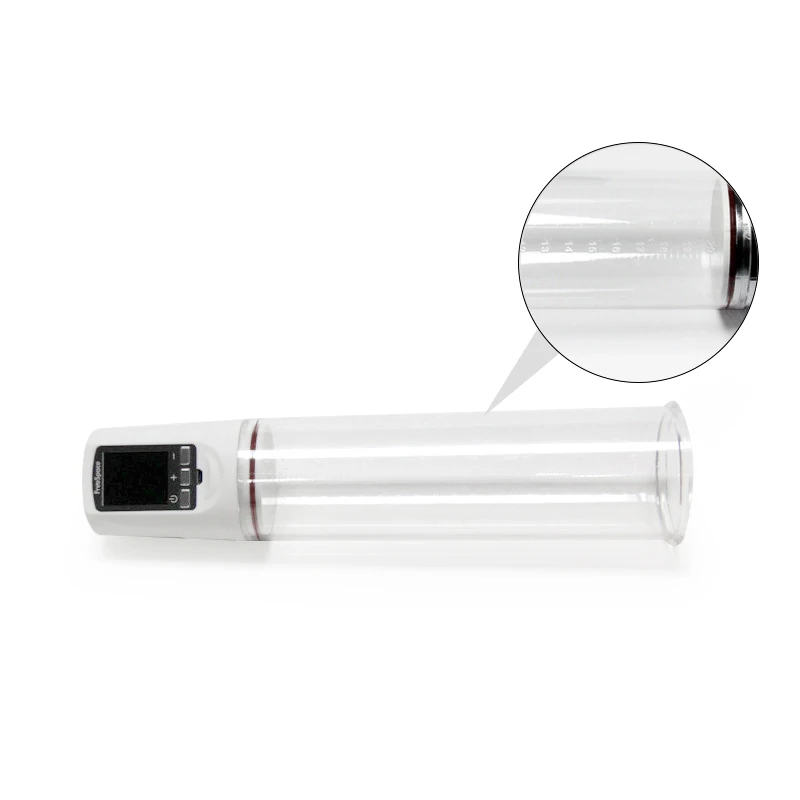 Cena USB LCD ekran pompka do penisa s Man mechaniczny Penis powiększenie mężczyźni elektryczna pompka do penisa powiększalniki szkolenia Penis przedłużyć duże Sex zabawki