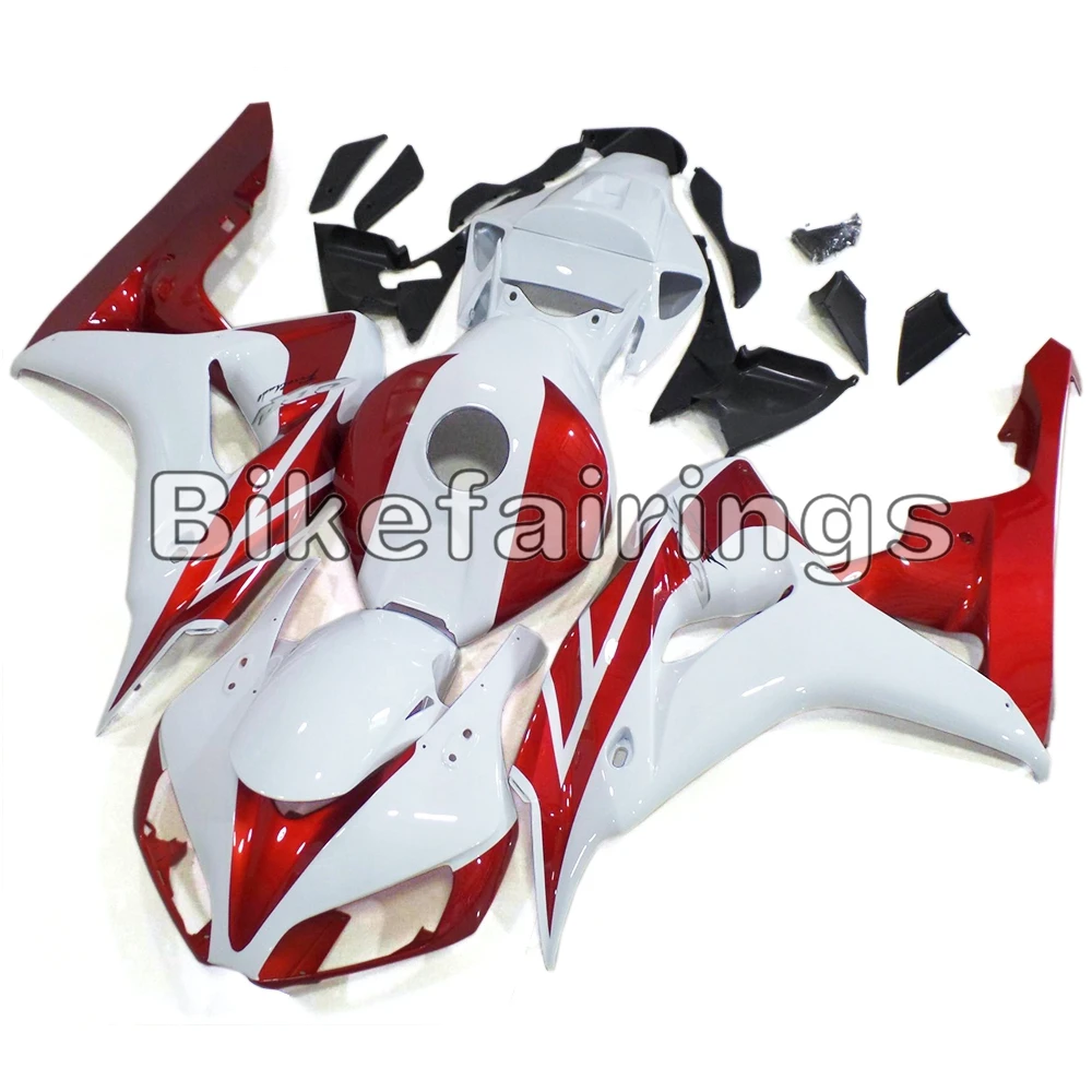Белый Глубокий красный рамы кузова для Honda CBR1000RR 2006 2007 06 07 крышки обтекателей мотоциклов CBR1000 RR 06 07 Sportbike Cowling