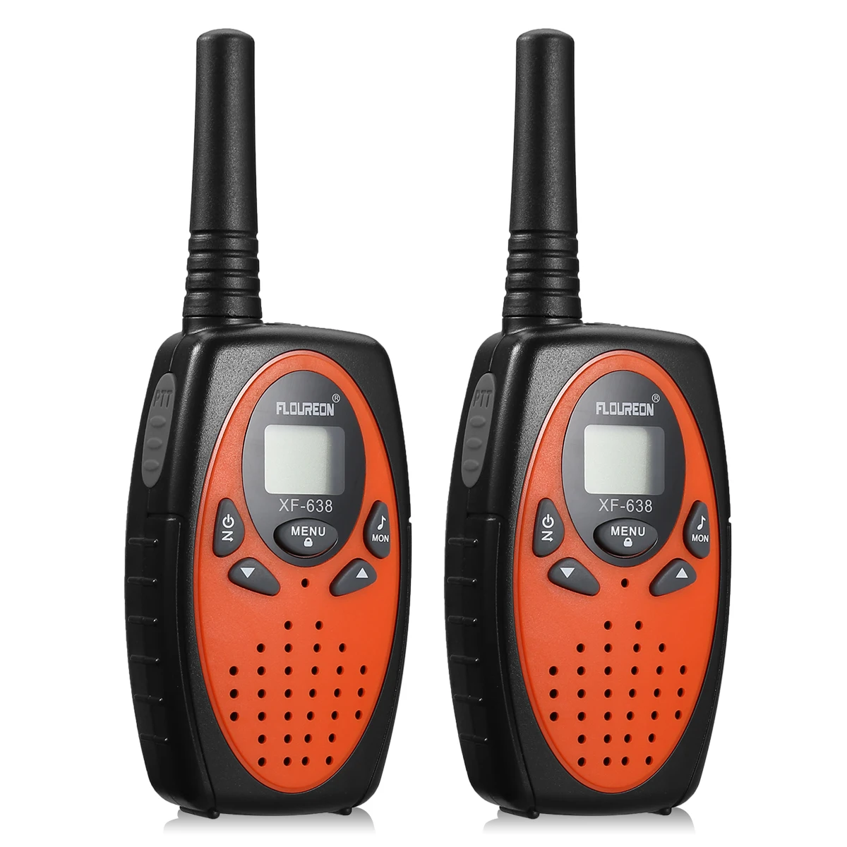 FLOUREON 8 каналов Детские рации UHF400-470MHz 2-Way Радио 3 км переговорные PMR портативные детские игры рация Intercom