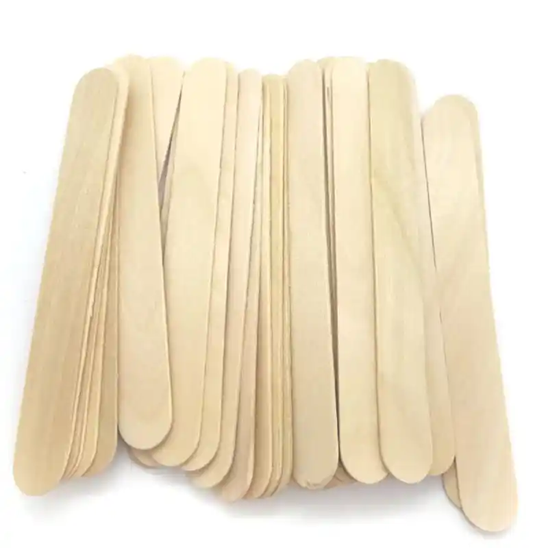 100pcs natural wood craft sticks wood colored craft stick clubs