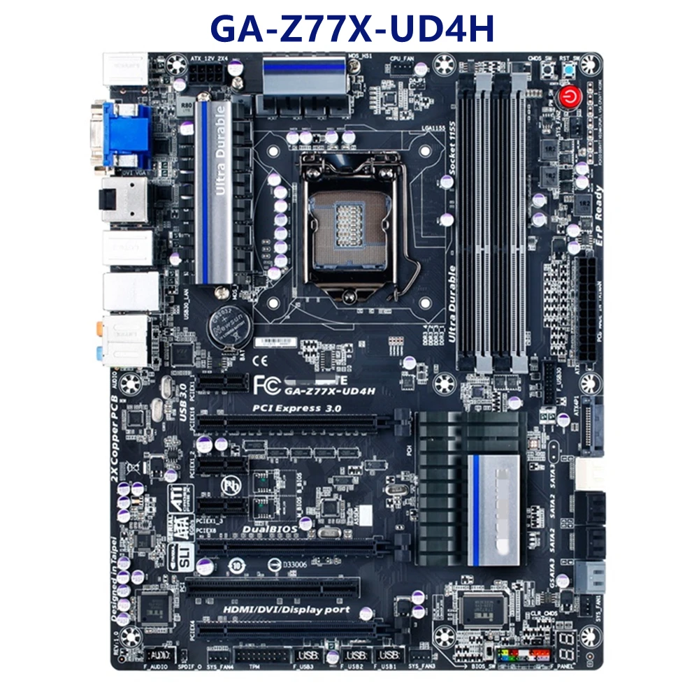 Ga z77p d3. Материнская плата Gigabyte lga1155. Материнская плата Gigabyte ga-z77x-ud4h. Ultra durable 3 motherboard 1155 сокет. Gigabyte ga-z77p-d3.