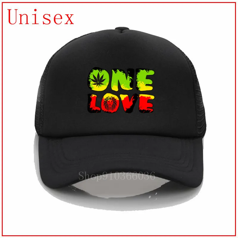 Rastafari - Grunge One Love Lion Gan -ja Кепка для мужчин шапка крест-накрест с отверстием хвоста