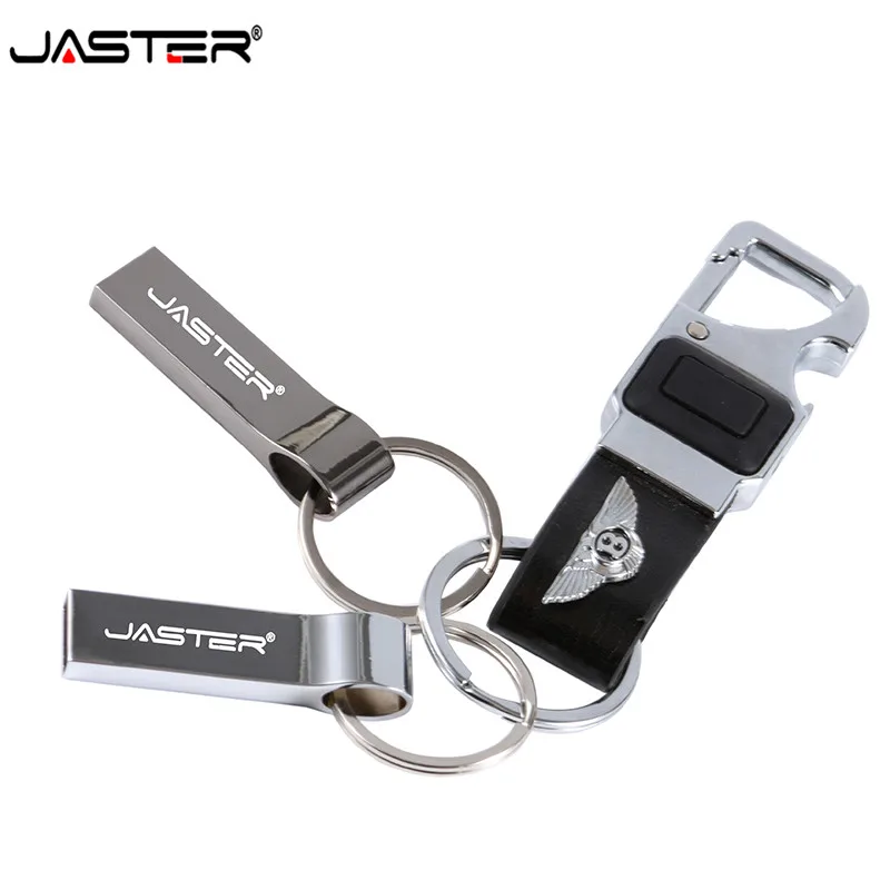 Металлический флеш накопитель JASTER из нержавеющей стали 4 ГБ 8 16 32 64 128 ГБ|USB